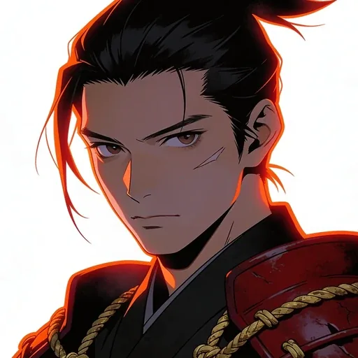 Ronin, a custom AI character: a disciplined swordsman companion